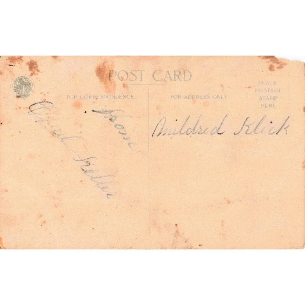 Valentine Postcard Ellen Clapsaddle Signed Children Hearts Divided Back